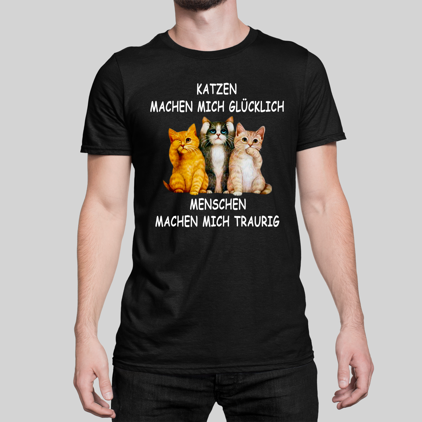 Katzen machen mich glücklich - Katzenlover