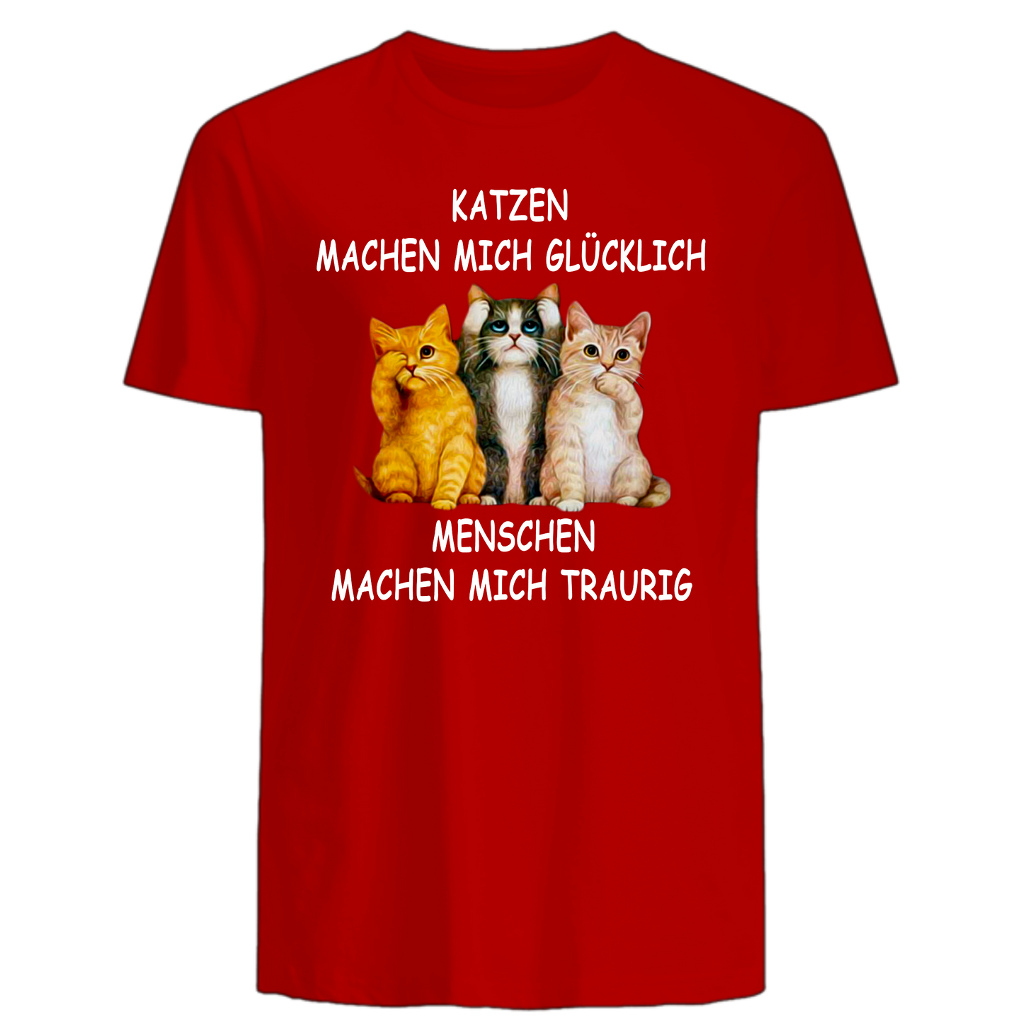 Katzen machen mich glücklich - Katzenlover
