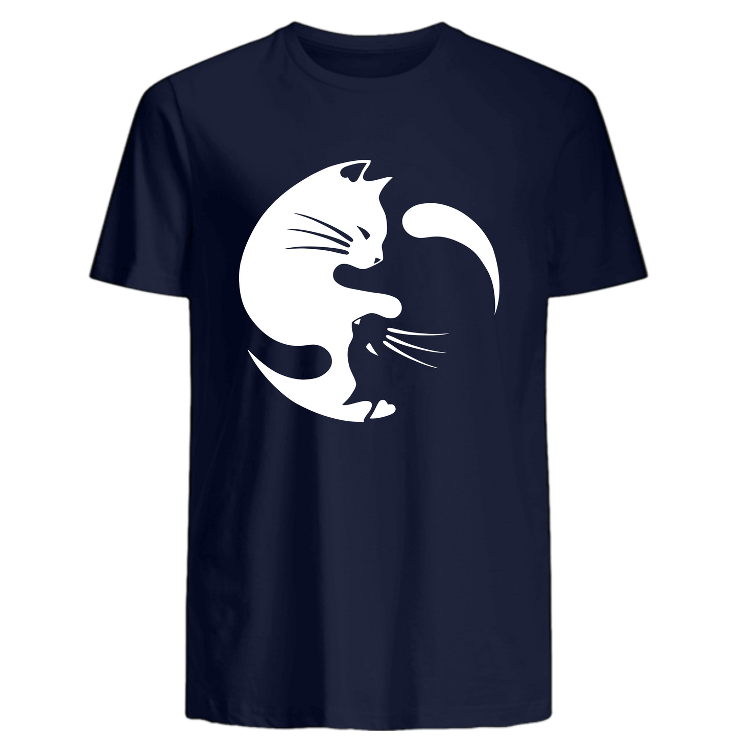 Ying & Yang Katzen - Shirt - Katzenlover