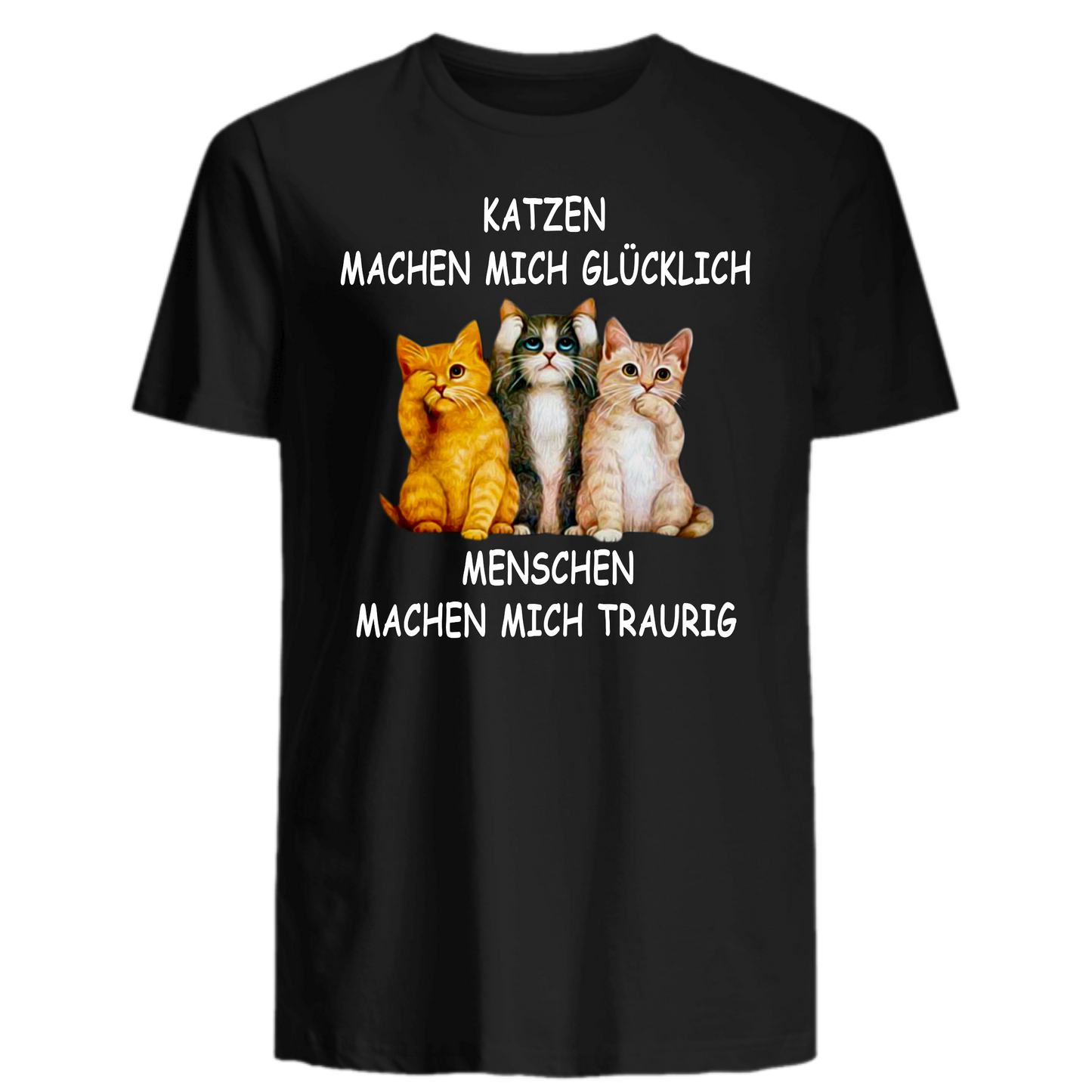 Katzen machen mich glücklich - Katzenlover