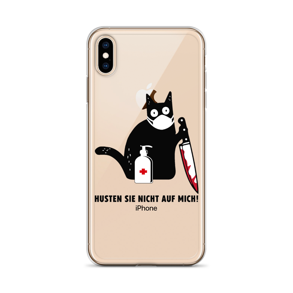 Husten Sie nicht auf mich! - iPhone Hülle - Katzenlover