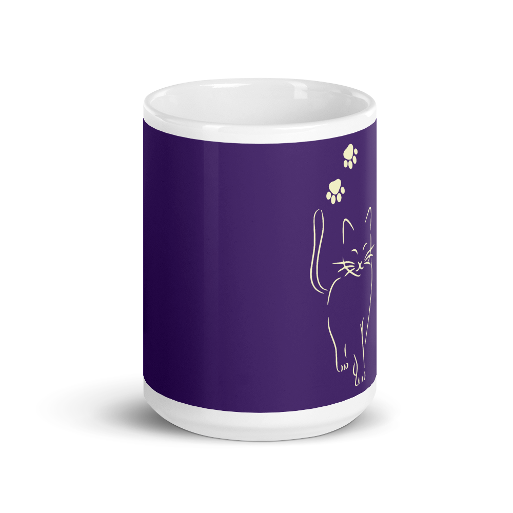 Cat footsteps - Tasse - Katzenlover