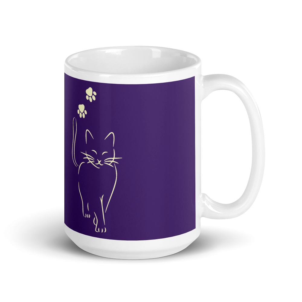 Cat footsteps - Tasse - Katzenlover