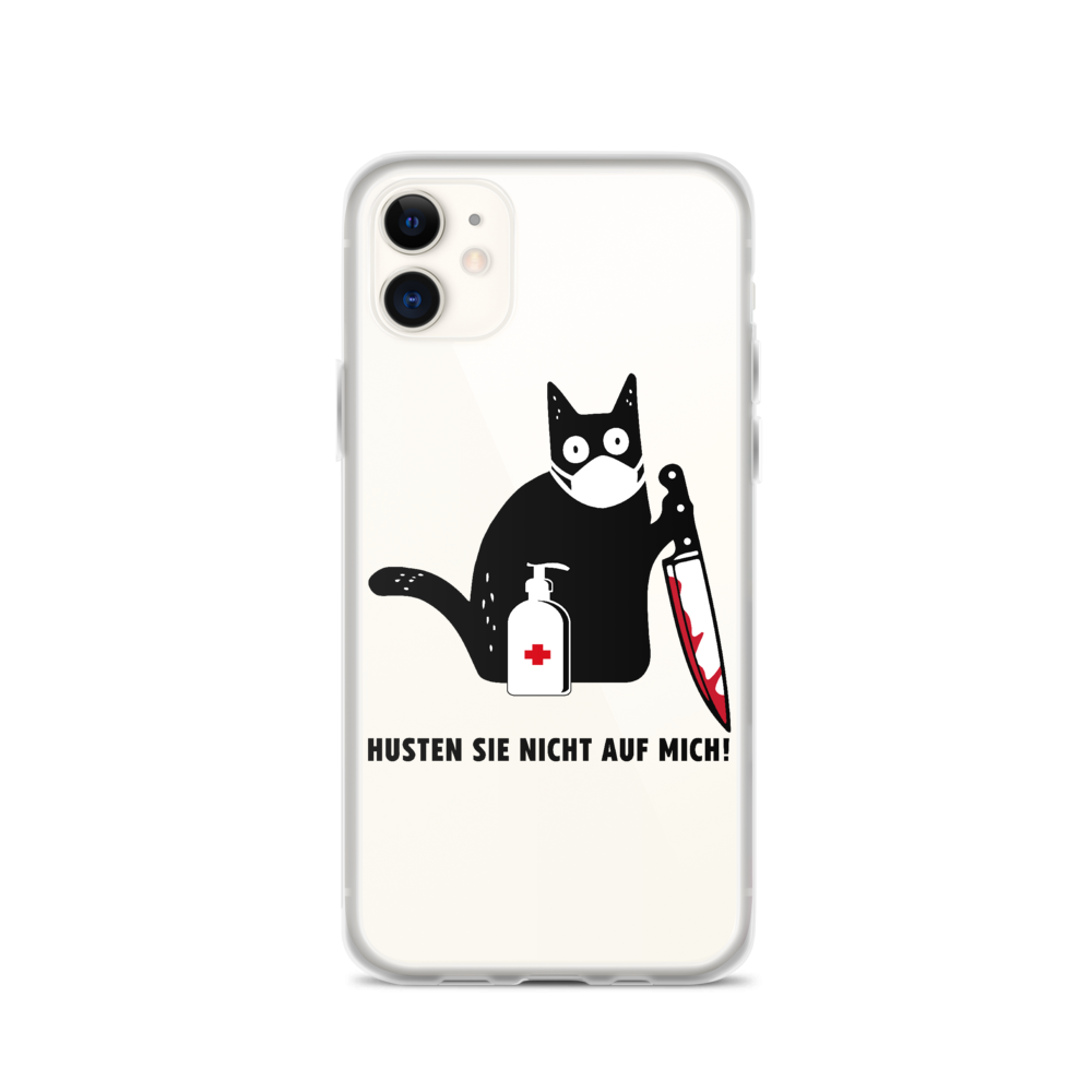 Husten Sie nicht auf mich! - iPhone Hülle - Katzenlover