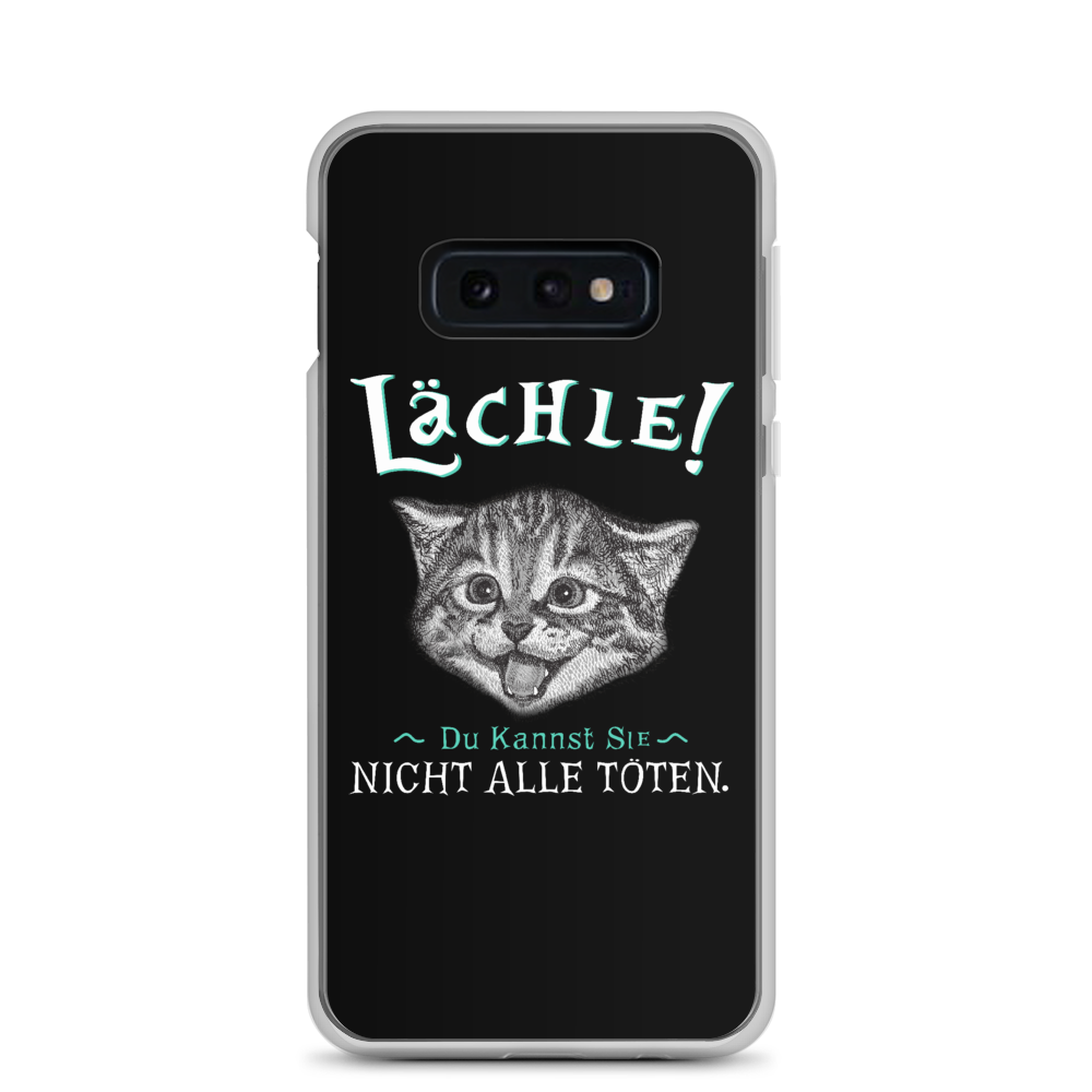 Lächle! - Samsung Hülle - Katzenlover