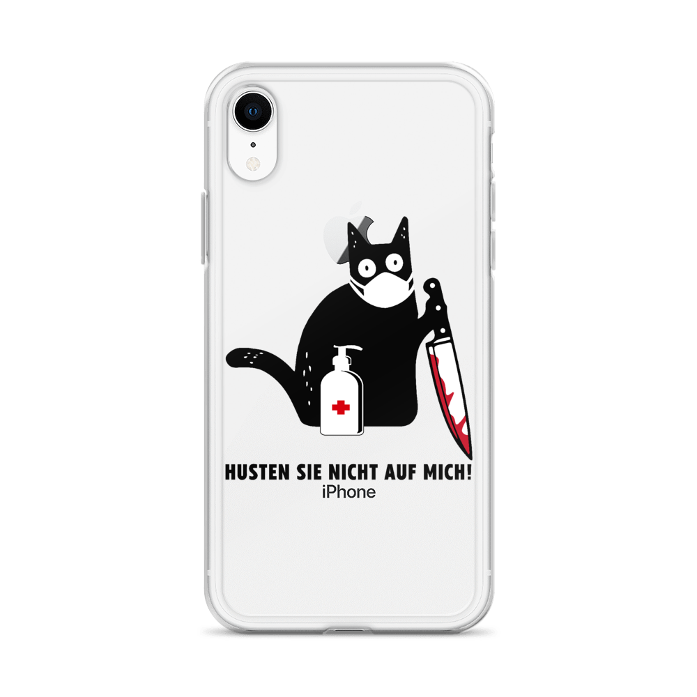 Husten Sie nicht auf mich! - iPhone Hülle - Katzenlover