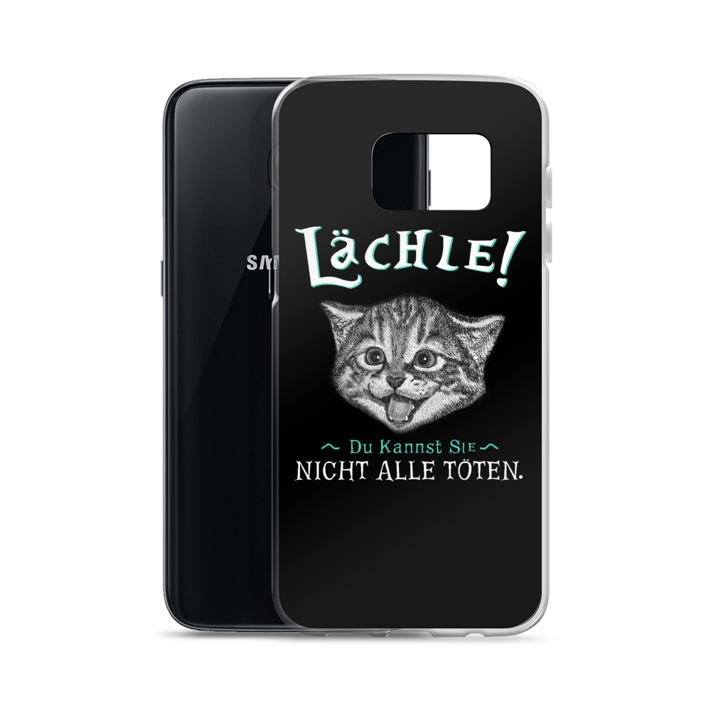 Lächle! - Samsung Hülle - Katzenlover