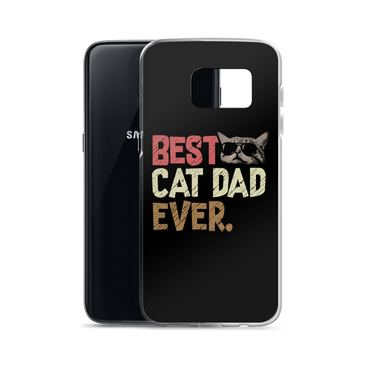Best cat dad ever - Samsung Hülle - Katzenlover