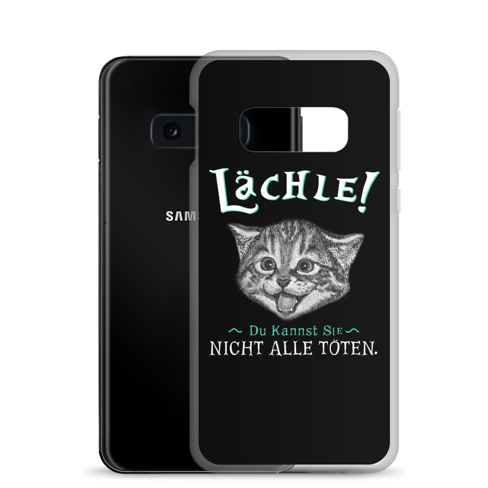 Lächle! - Samsung Hülle - Katzenlover