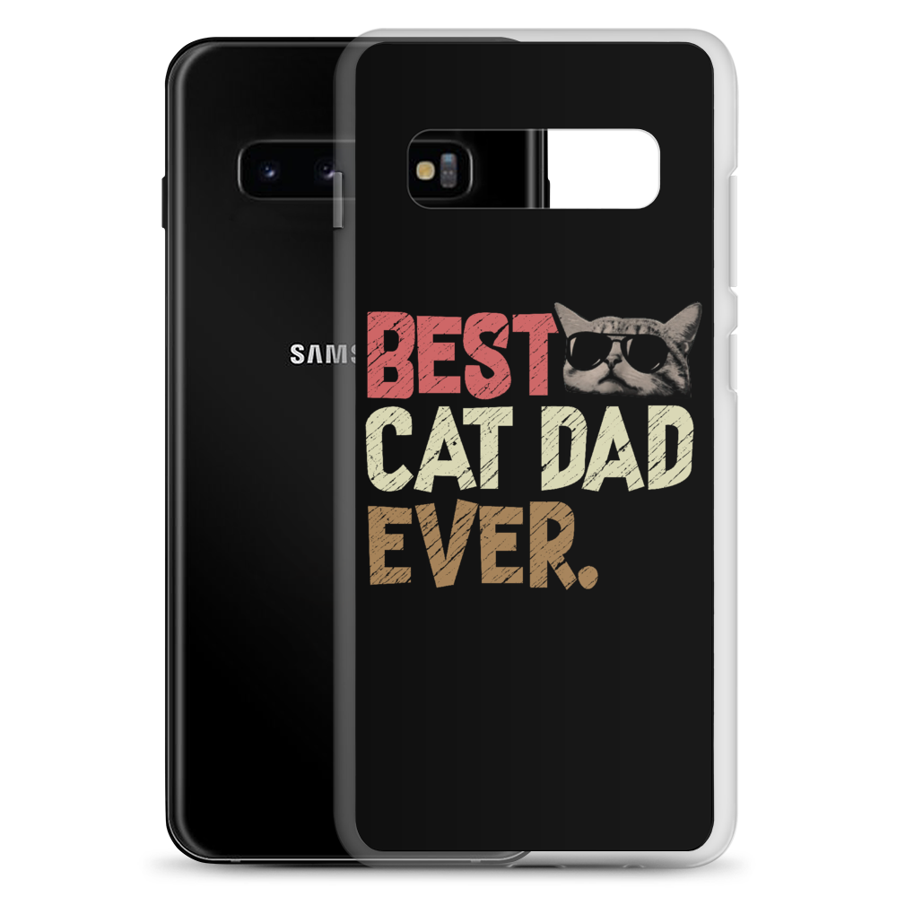 Best cat dad ever - Samsung Hülle - Katzenlover
