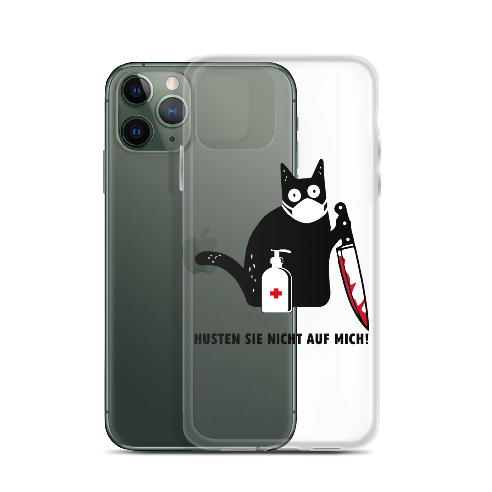 Husten Sie nicht auf mich! - iPhone Hülle - Katzenlover