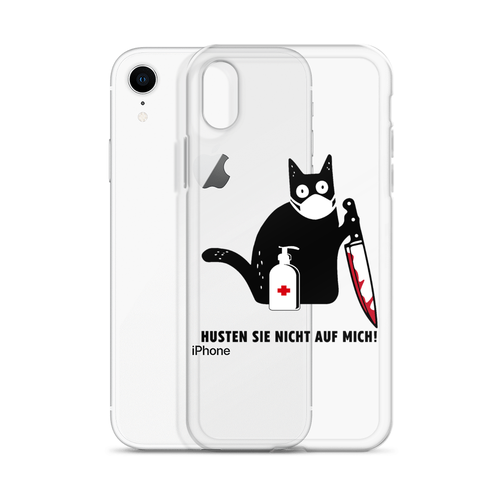 Husten Sie nicht auf mich! - iPhone Hülle - Katzenlover