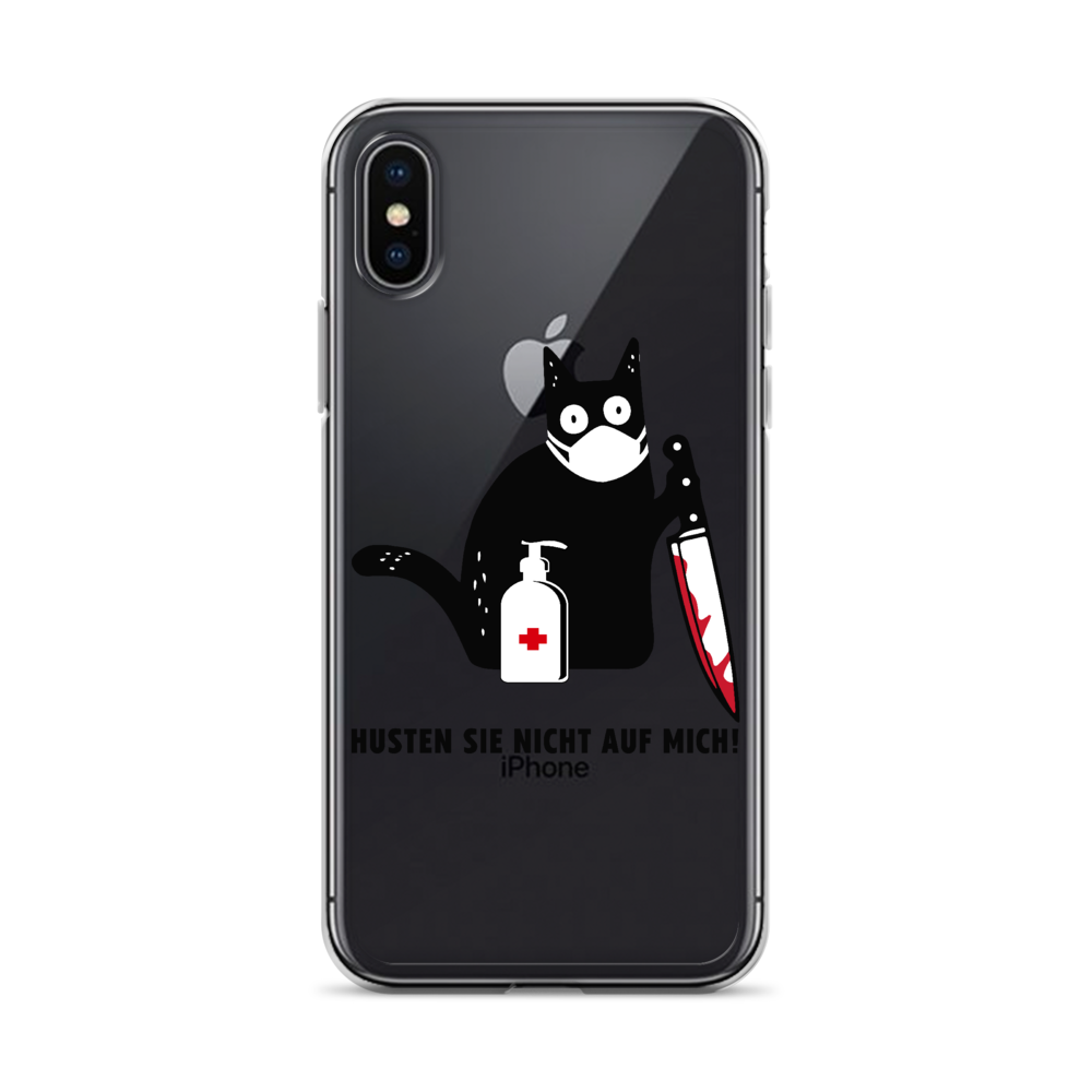 Husten Sie nicht auf mich! - iPhone Hülle - Katzenlover
