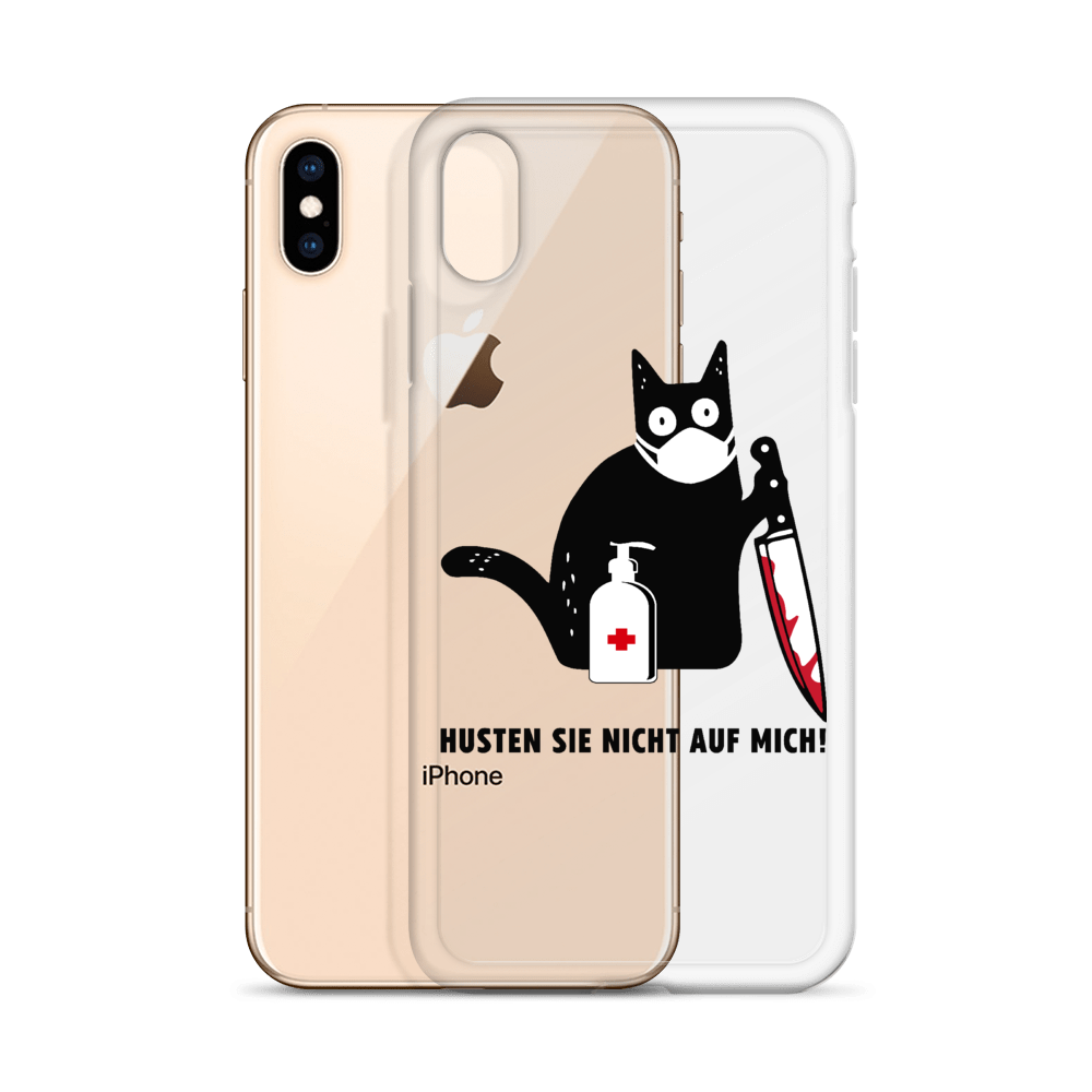 Husten Sie nicht auf mich! - iPhone Hülle - Katzenlover