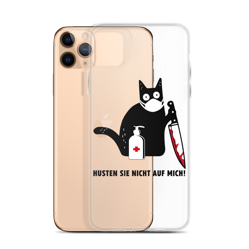 Husten Sie nicht auf mich! - iPhone Hülle - Katzenlover