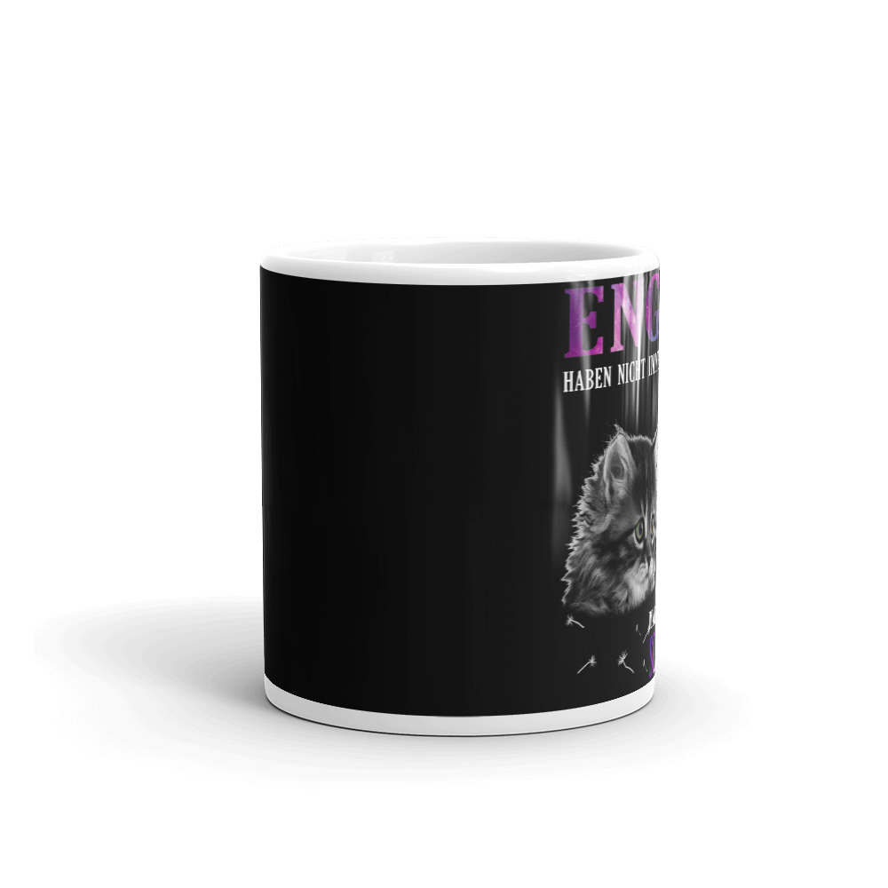 Engel haben Schnurrhaare - Tasse - Katzenlover