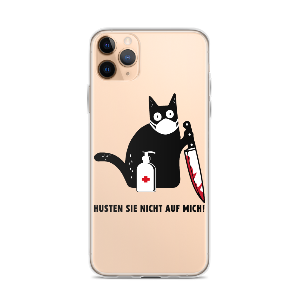 Husten Sie nicht auf mich! - iPhone Hülle - Katzenlover