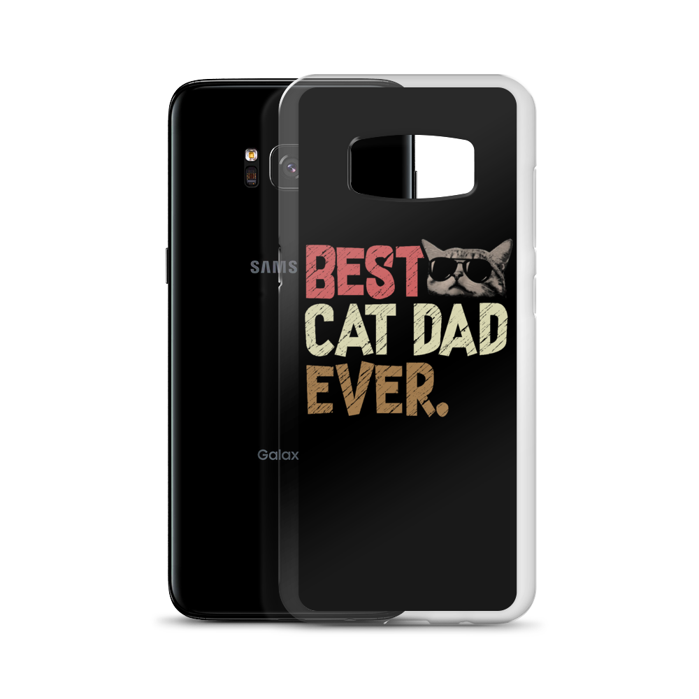 Best cat dad ever - Samsung Hülle - Katzenlover