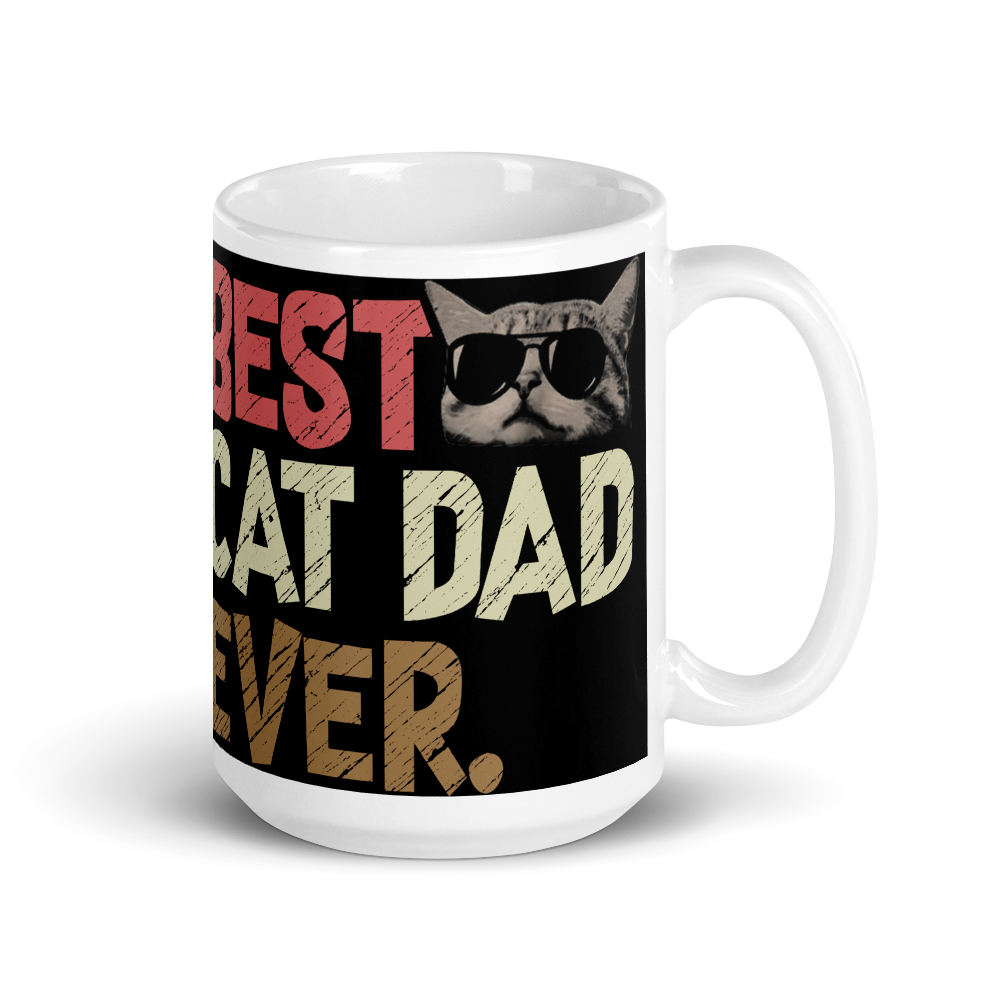 Best cat dad ever - Tasse - Katzenlover