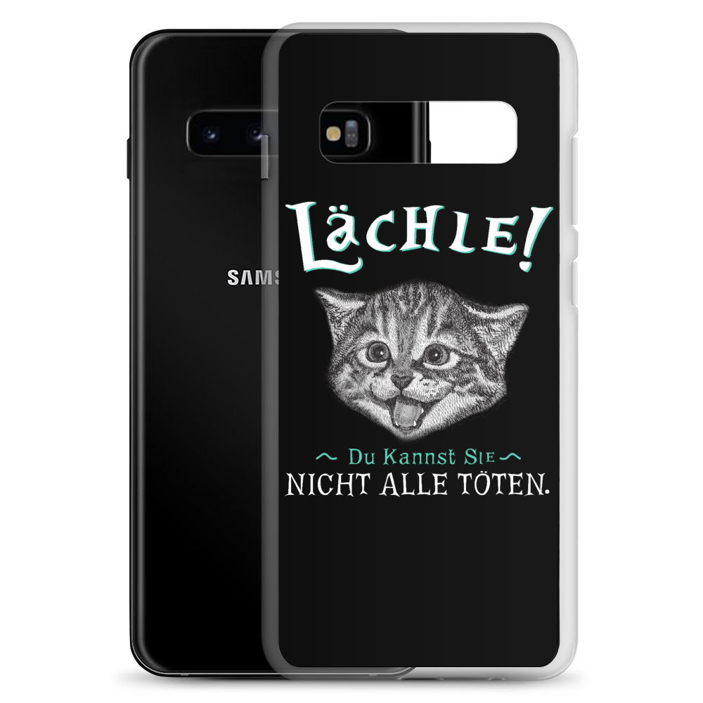 Lächle! - Samsung Hülle - Katzenlover