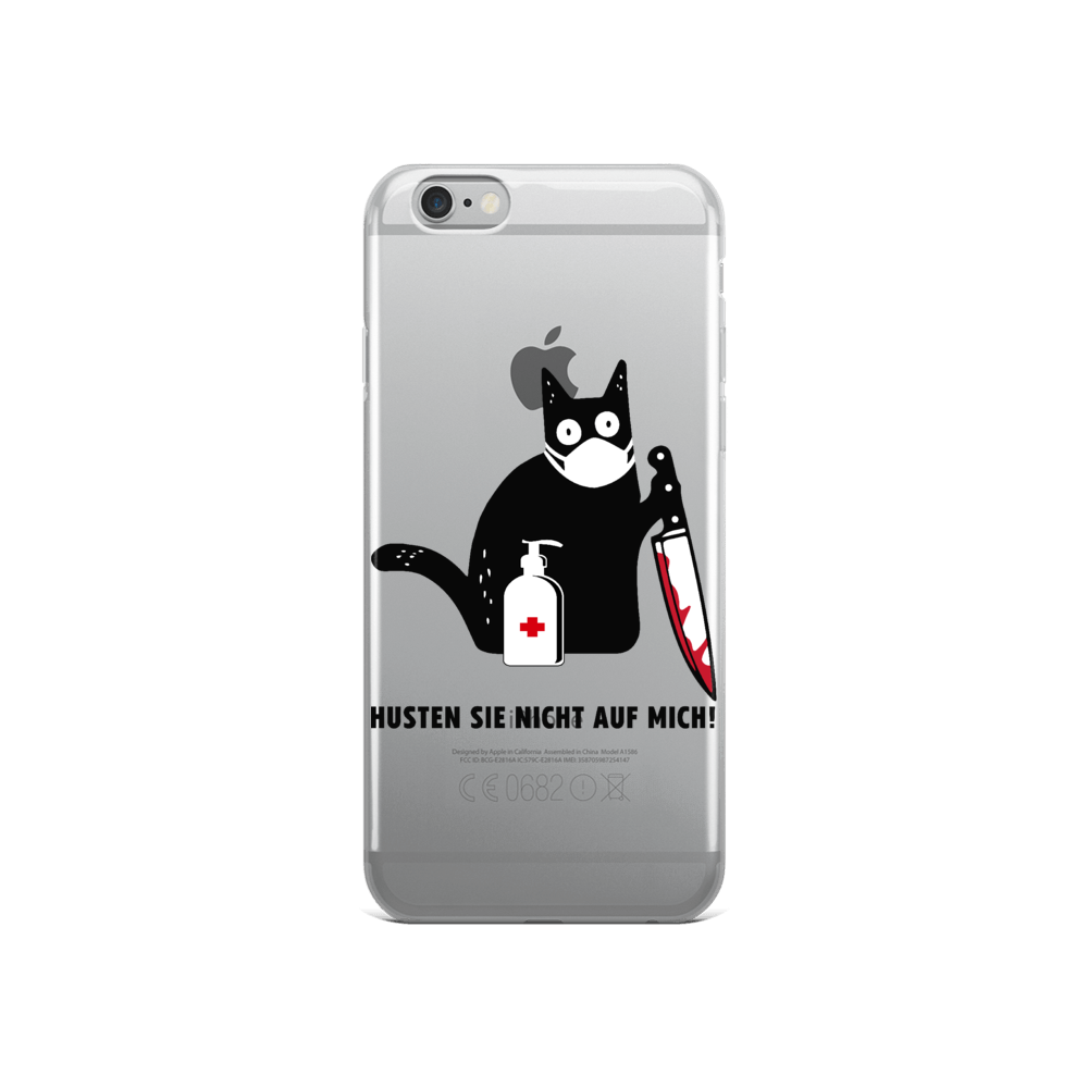 Husten Sie nicht auf mich! - iPhone Hülle - Katzenlover