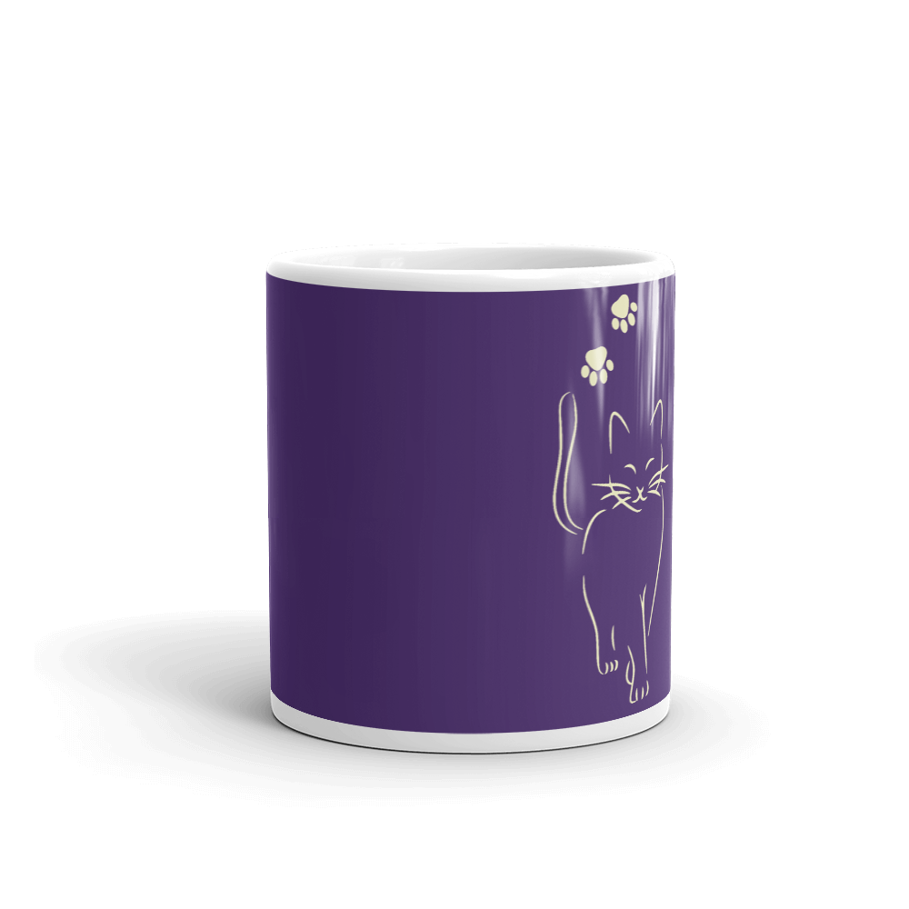 Cat footsteps - Tasse - Katzenlover