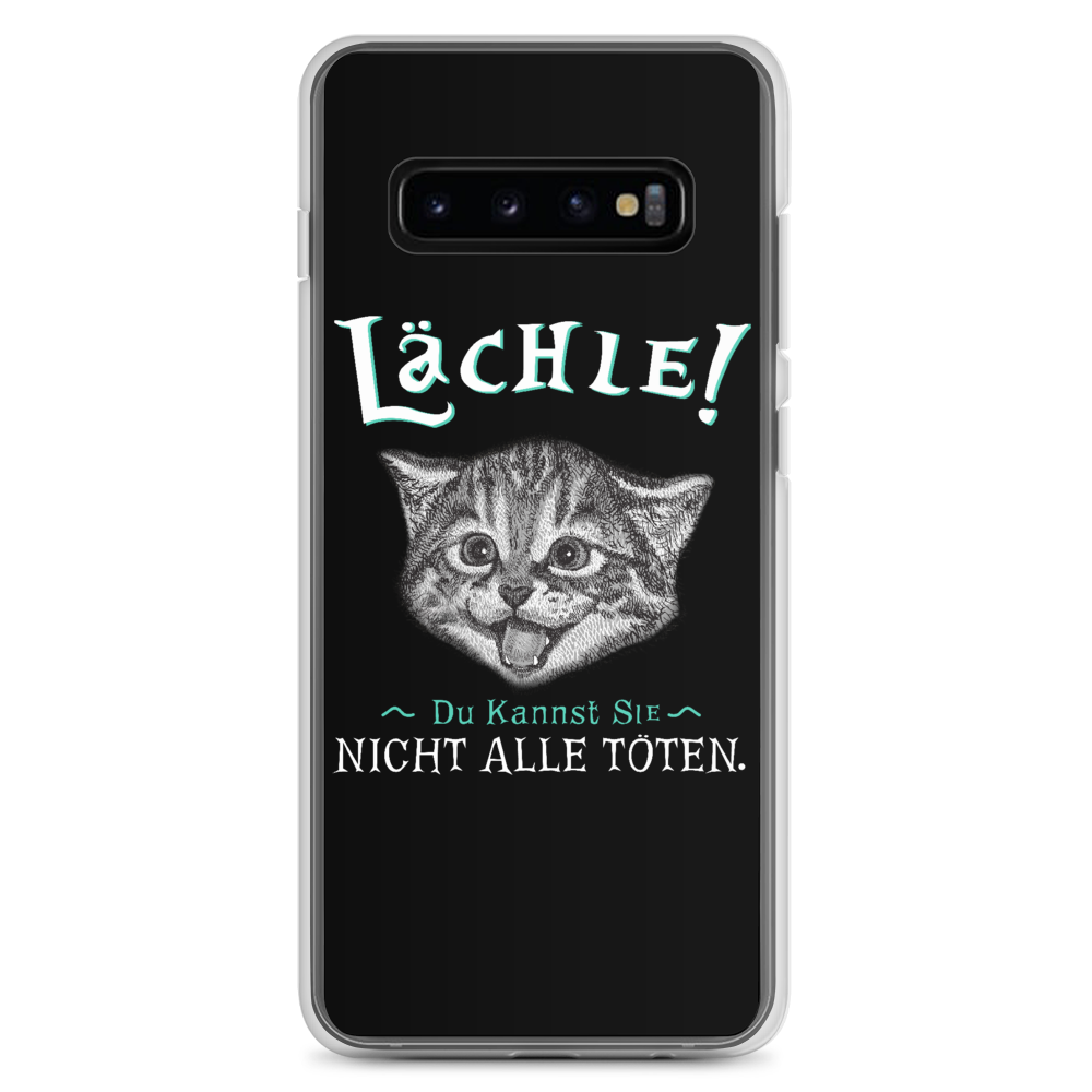 Lächle! - Samsung Hülle - Katzenlover