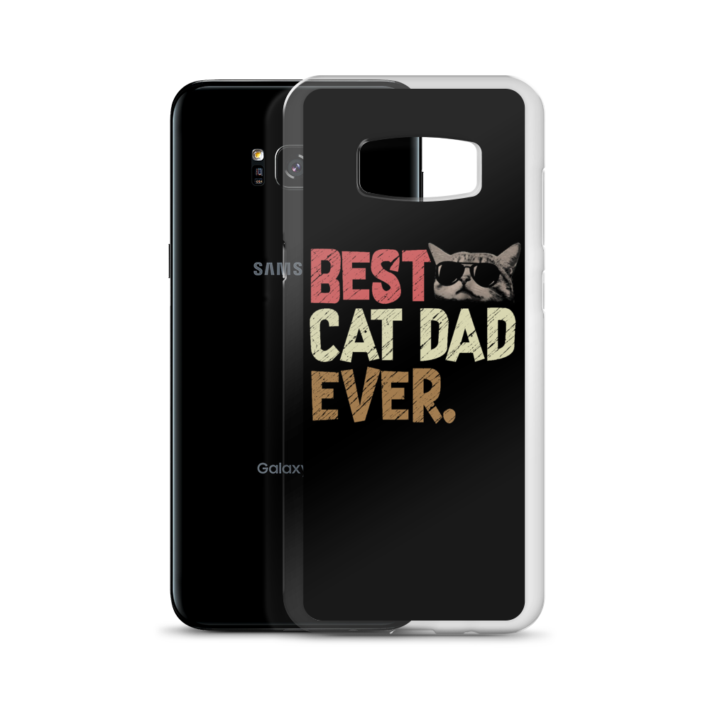 Best cat dad ever - Samsung Hülle - Katzenlover