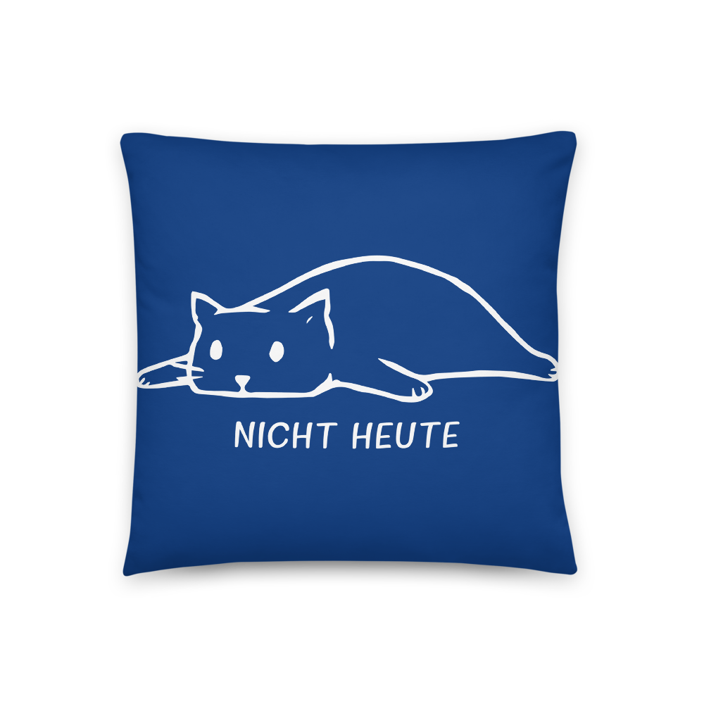 Nicht heute - Kissen - Katzenlover