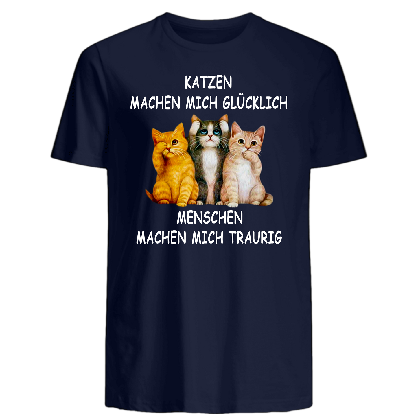 Katzen machen mich glücklich - Katzenlover