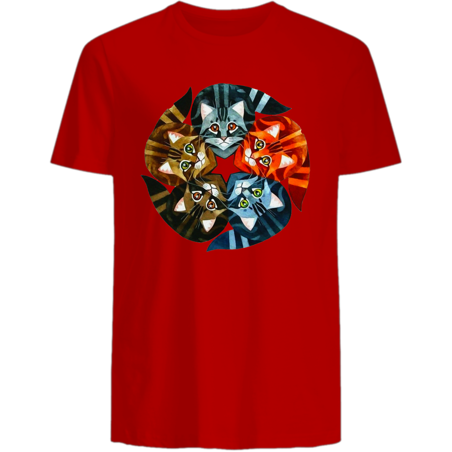 Süße Katzen - Shirt - Katzenlover