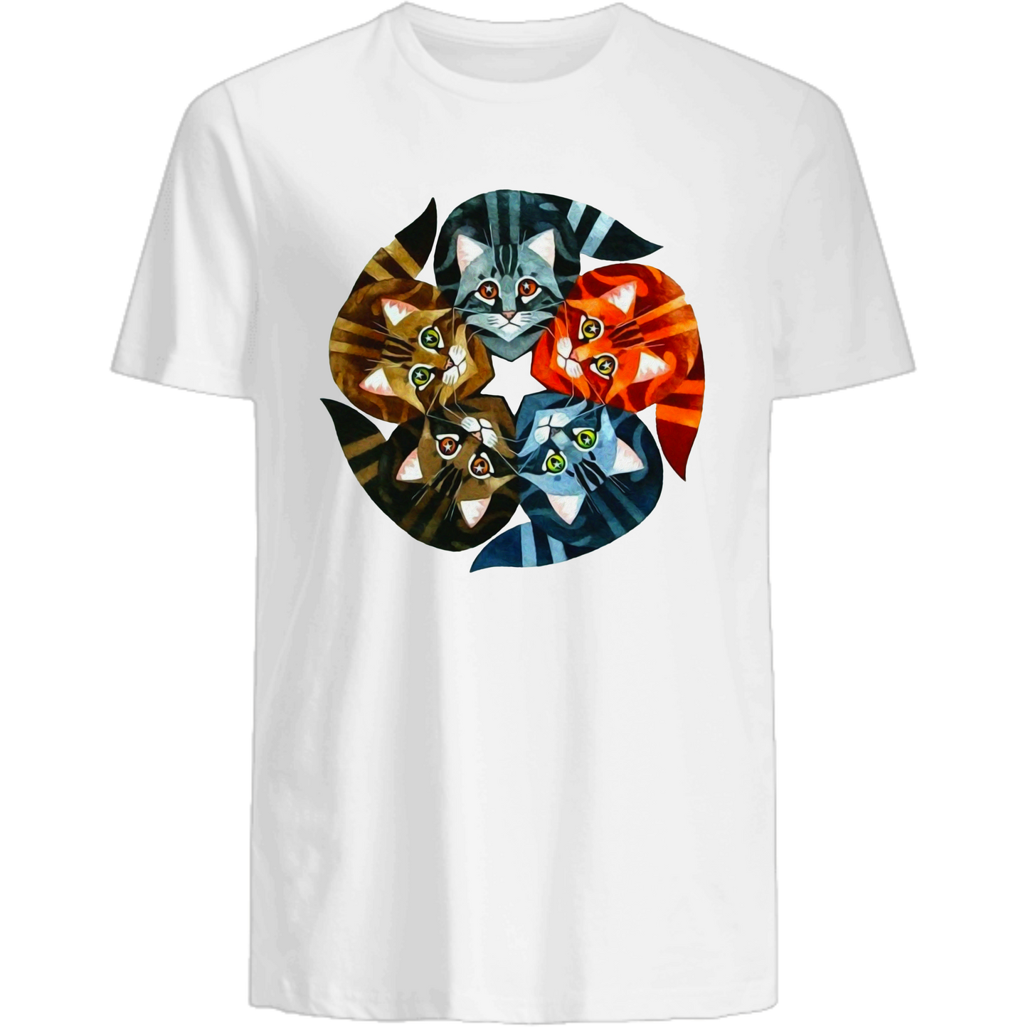 Süße Katzen - Shirt - Katzenlover
