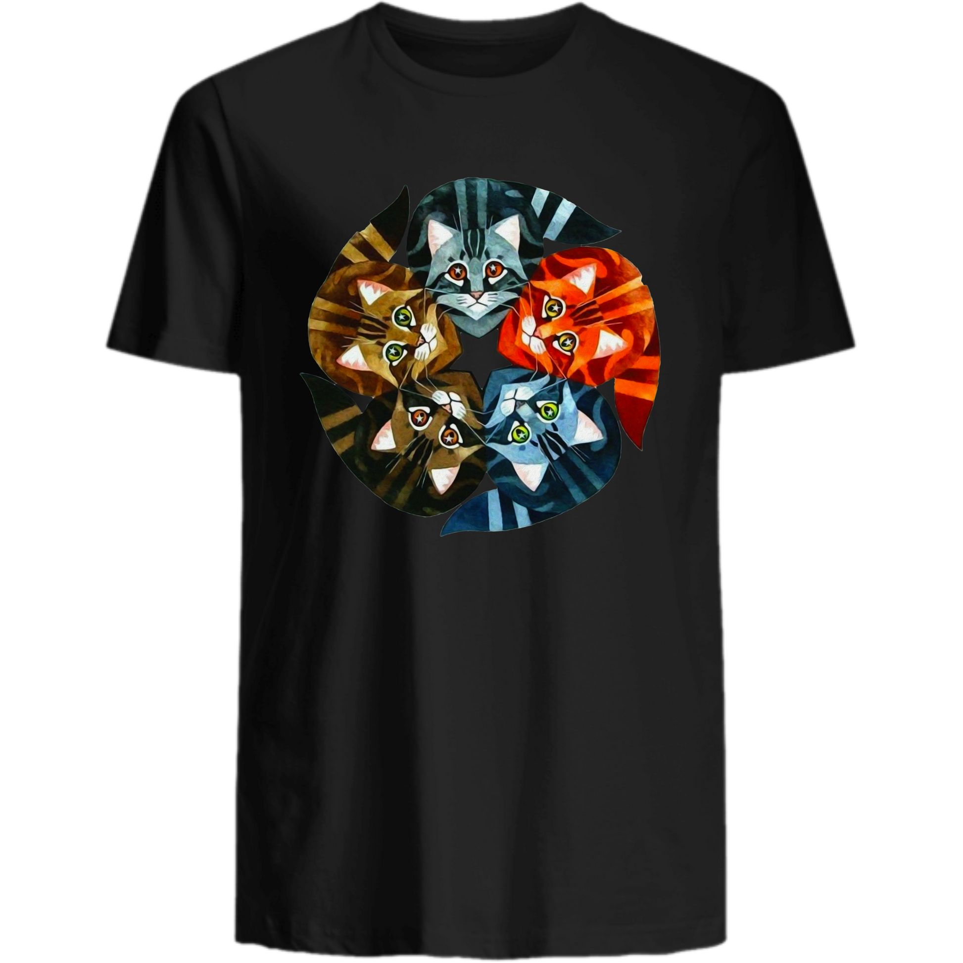 Süße Katzen - Shirt - Katzenlover