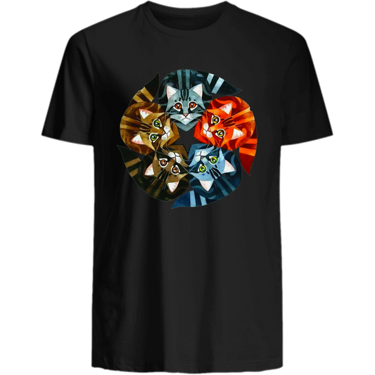 Süße Katzen - Shirt - Katzenlover
