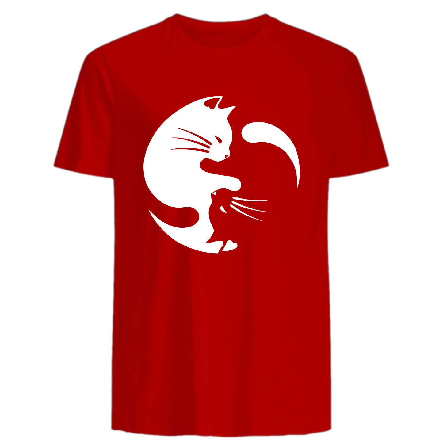 Ying & Yang Katzen - Shirt - Katzenlover