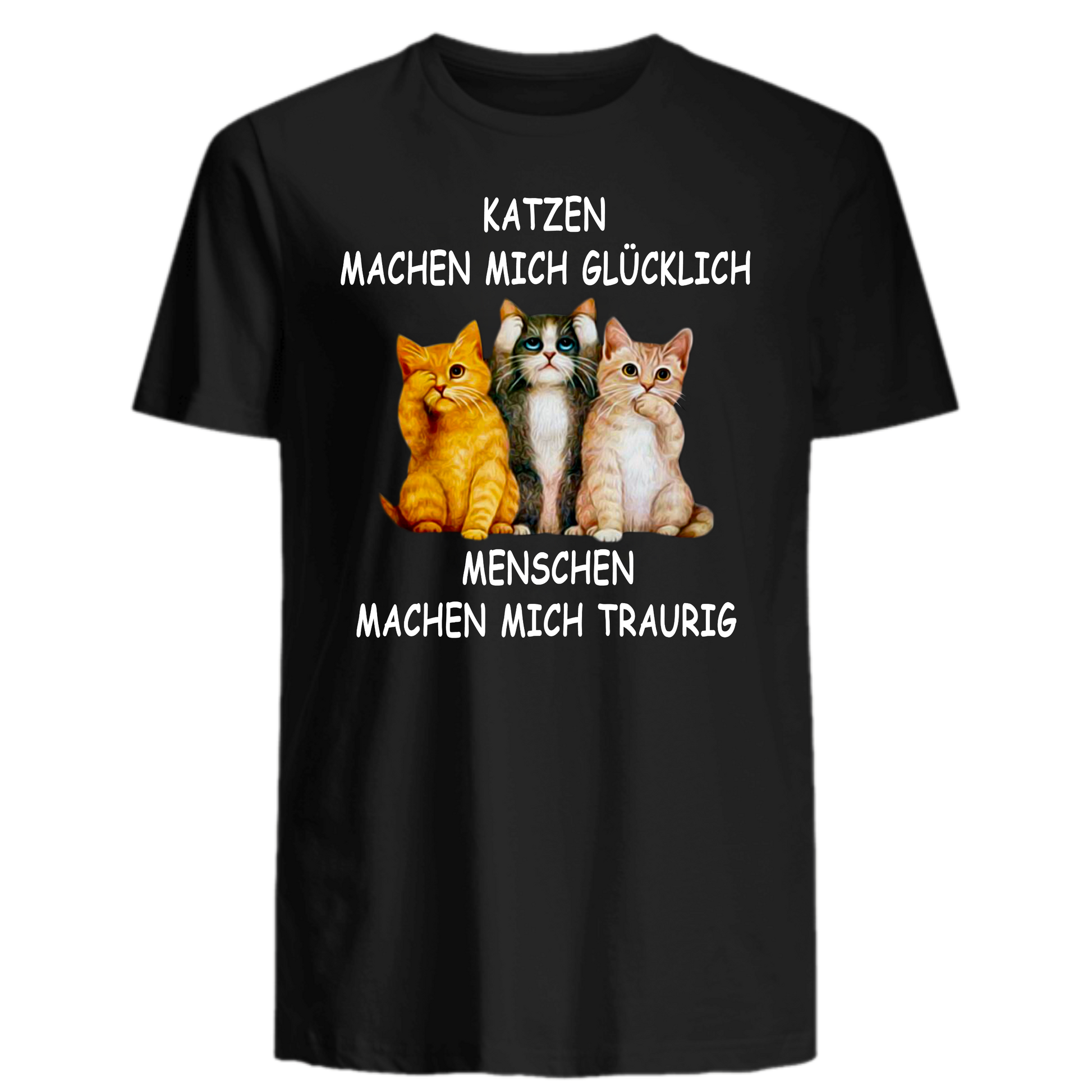 Katzen machen mich glücklich - Katzenlover