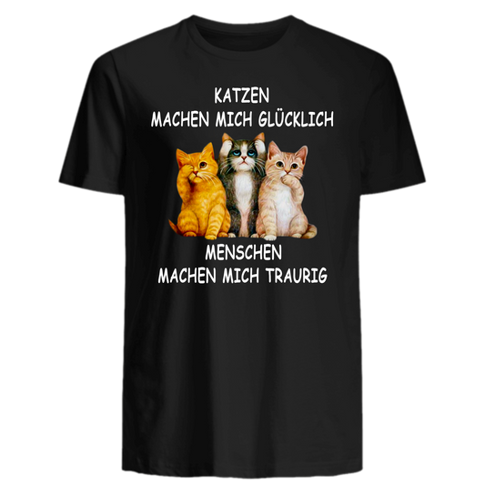 Katzen machen mich glücklich - Katzenlover