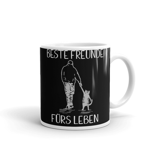 Beste Freunde - Tasse - Katzenlover