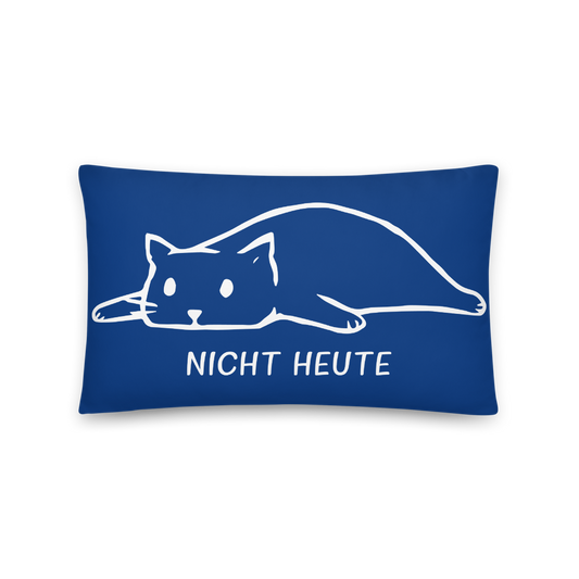 Nicht heute - Kissen - Katzenlover