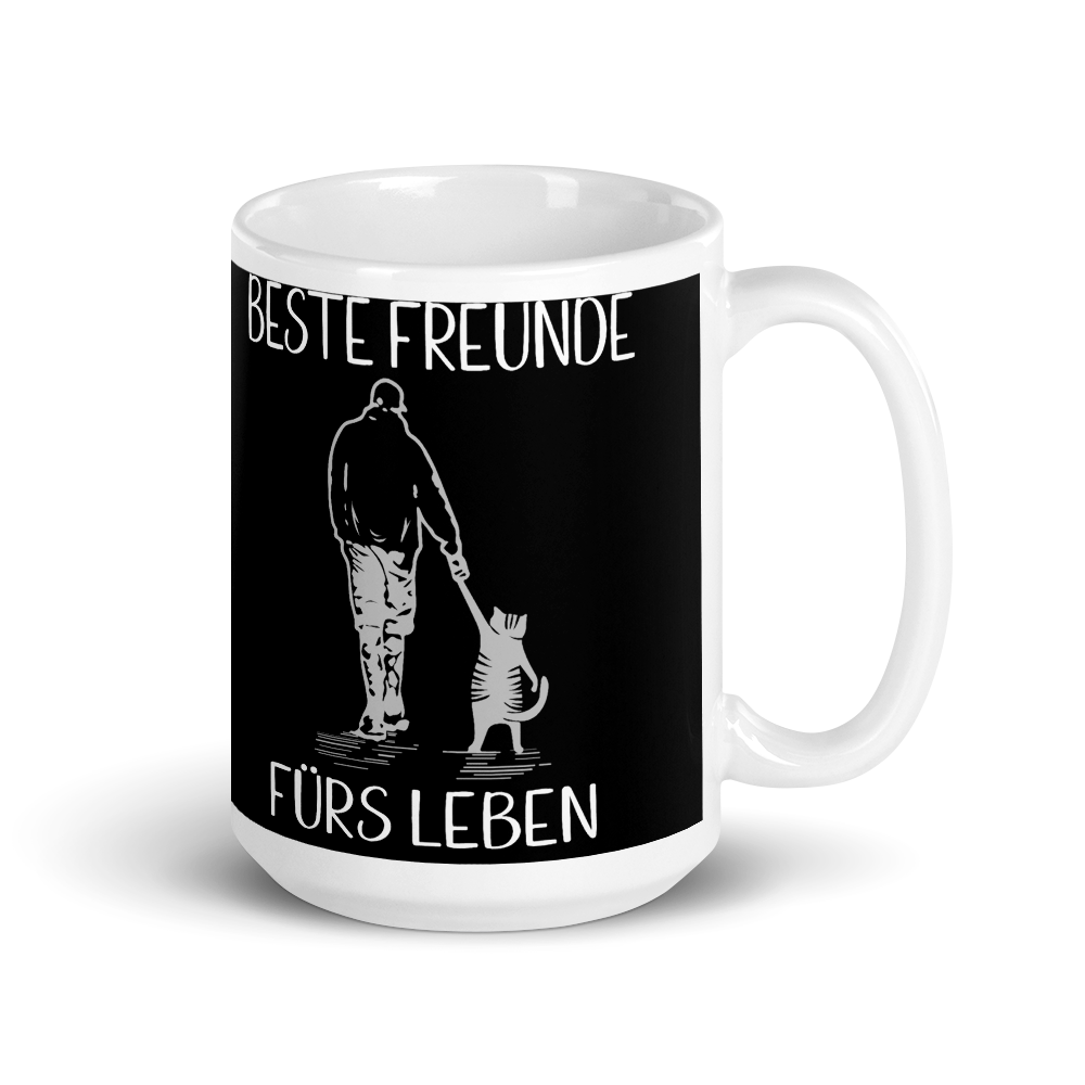Beste Freunde - Tasse - Katzenlover