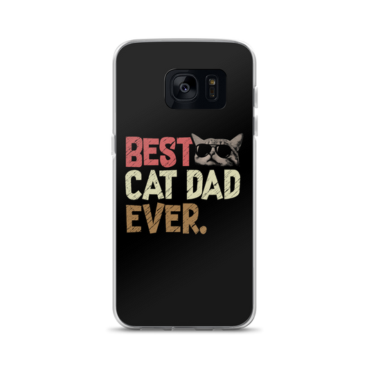 Best cat dad ever - Samsung Hülle - Katzenlover